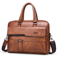 Custom Logo Vintage Hoge Kwaliteit Mannen Aktetas Pu Lederen Handtas Grote Capaciteit Mannen Retro Zakelijke Laptop Aktetas