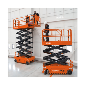 Elevador de Tijera Eléctrico Hidráulico Compacto para <span class=keywords><strong>Losas</strong></span>, Elevadores de Tijera para Interiores - Product Image 3