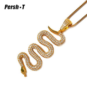 Liontin karakteristik seksi elegan dan lembut berbentuk ular cocok untuk pria dan wanita - Product Image 6