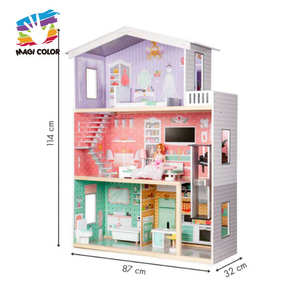 Jeu <span class=keywords><strong>de</strong></span> rôle pour enfants, grande <span class=keywords><strong>maison</strong></span> <span class=keywords><strong>de</strong></span> poupée <span class=keywords><strong>en</strong></span> <span class=keywords><strong>bois</strong></span>, jouets, nouveau design, <span class=keywords><strong>maison</strong></span> <span class=keywords><strong>de</strong></span> poupée <span class=keywords><strong>en</strong></span> <span class=keywords><strong>bois</strong></span> pour enfants, jouets W06A397 - Product Image 3