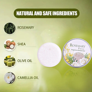Savon shampoing au romarin, essence régulatrice de sébum, savon fait main - Product Image 4