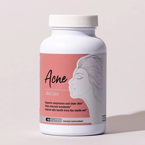 Cápsulas para el Cuidado de la Piel con Acné OEM, Corteza de Sauce Blanco y Hamamelis para una Piel Clara, 90 Unidades, Suplemento Dietético - Product Image 2