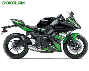 Per <span class=keywords><strong>Kawasaki</strong></span> Carenature 650R <span class=keywords><strong>ER</strong></span>-<span class=keywords><strong>6F</strong></span> <span class=keywords><strong>ER</strong></span> <span class=keywords><strong>6F</strong></span> 2017 2018 2019 Parti di ER6F 650 17 18 19 Verde Nero ABS Carrozzeria aftermarket Carenatura Kit - Product Image 1