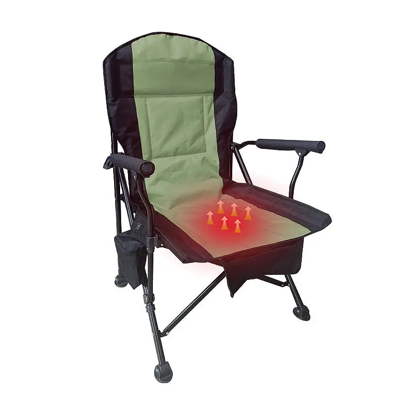 Luxury Oxford Cloth Outdoor Fishing Beach Camping Heated Folding Chair