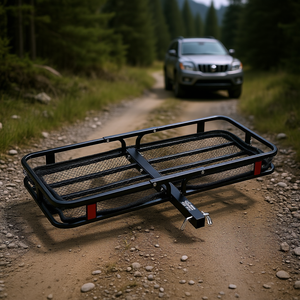 ตะแกรงบรรทุกสัมภาระแบบพับได้ ขนาด 53 x 19 x 5 นิ้ว รับน้ำหนักได้ 500 ปอนด์ ทำจากโลหะ สำหรับรถ SUV และรถบรรทุก - Product Image 2