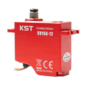 Ventes chaudes KST SV15X-12 DC12V 13kgf.cm 0.05sec SHV Moteur sans noyau à engrenages métalliques Mini 60 Voyage pour hélicoptères RC UAV et robotique - Product Image 1
