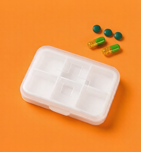 Estuche Portátil para Pastillas, a Prueba de Humedad, para Guardar Medicamentos en el Bolsillo, Ideal para Viajes, Trabajo y Desplazamientos Diarios - Product Image 4