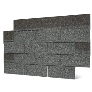 Chịu nhiệt sợi thủy tinh 3-Tab thiết kế đồng bằng lợp bệnh zona <span class=keywords><strong>grey</strong></span> vuông nhựa đường bệnh zona cho nhựa đường lợp - Product Image 4