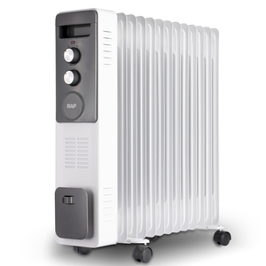 RAF 2900W radiateur rempli d'huile <span class=keywords><strong>chauffage</strong></span> électrique réglage à cinq vitesses système de <span class=keywords><strong>chauffage</strong></span> intérieur <span class=keywords><strong>Portable</strong></span> conception sûre à faible bruit - Product Image 1