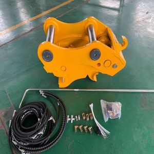 Connecteur rapide pour marteau brise-roche hydraulique d'excavatrice - Product Image 2