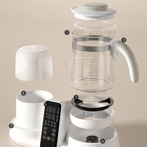 Gran oferta, calentador de biberones multifuncional 2 en 1, fabricantes de alimentos para bebés, calentadores de biberones y esterilizador de vapor - Product Image 6