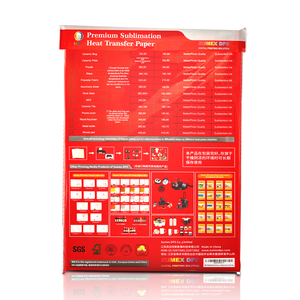 Papier de Transfert Thermique Compatible Sublimation MR.R 100gsm pour Tissus en Polyester et Matériaux de Substrat Rigides Durs - Product Image 5