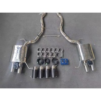DZ für BMW 640i F06 N55 Edelstahl Catback Auspuffklappe mit Kabelloser Fernbedienung Performance Autoteile