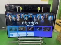 Fabrieks prijs 60 inch Aanvaardt aangepaste OEM Android Wifi 4K Groot scherm Ultra HD Gebogen Smart TV voor Hotels