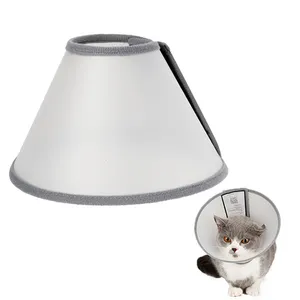 cone para o cão castrado Suppliers-Anel de pescoço para animais de estimação, anel cone anti-mordendo para gatos e cachorros morderem