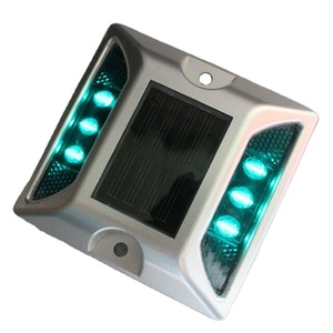 Лучшие продажи светодиодные дорожные шпильки/солнечные «кошачий глаз», новые подъездные шипы, солнечные светодиодные вспышки, дорожные шпильки - Product Image 1