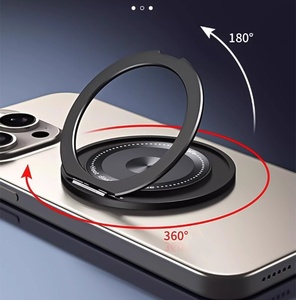 Siêu mỏng 360 độ xoay điện thoại chủ dính lười biếng phổ Máy tính để bàn vòng từ trở lại Nhãn dán đa chức năng chủ - Product Image 3