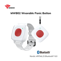 Bouton de panique programmable de haute précision avec fonction SOS pour bracelet, idéal pour les secteurs de la santé et de l'industrie