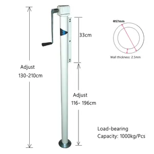Accessoires pour VR Cric <span class=keywords><strong>manuel</strong></span> de levage avec jambe tombante Jambes de levage détachables en aluminium pour <span class=keywords><strong>camping</strong></span>-<span class=keywords><strong>car</strong></span> Élévateurs de compartiment pour <span class=keywords><strong>camping</strong></span>-<span class=keywords><strong>car</strong></span> - Product Image 3