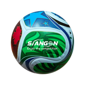 Özel profesyonel kalite futbol topu termal gümrüklü PU deri futbol topu açık futbol oyun ve takım sporları için - Product Image 3