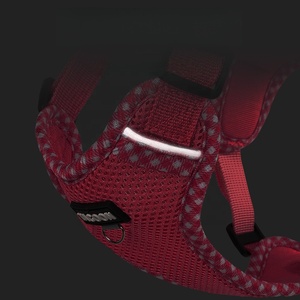 Fashion Bowknot Dog Harness Vest, Breathable Polyester Pet Walking Leash Set for Small Dogs, Cute <b>Puppy</b> Outdoor Gear Wholesale - Product Image 3