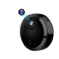 Mini caméra Wifi sans fil d'intérieur HDQ15 1080P, détection de mouvement, enregistrement en boucle, vision nocturne 10m, installation facile