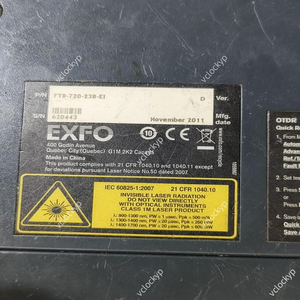 EXFO FTB-1 FTB-720-23B-E1 1310/1550NM MAXTESTER USADO - Product Image 4