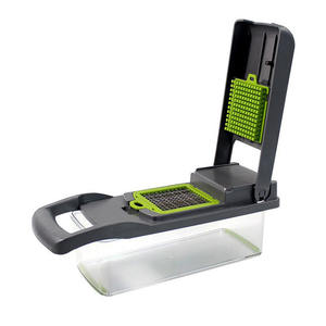 Picador de Verduras Multifuncional con Mango, Rallador de Alimentos, Cortador de Verduras, Cortador de Cocina, Picador de Ajo - Product Image 3