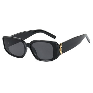 Square Full-<b>Frame</b> UV400 Sunglasses 2025 New European American Fashion Unisex Ins Internet Celebrity Street Style Outdoor Use - Product Image 4