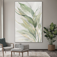 Salon hôtel décoration mur Art plante verte nature morte impression mur photo toile peinture fleur peinture murale