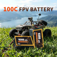 10 Zoll FPV Akku 9300mAh 6S 22,8V 100C für FPV Drohne UAV Ferngesteuertes Spielzeugauto Modell Lithium-Ionen-Akkupack