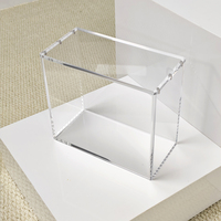 Boîte d'entraînement Elite en acrylique magnétique transparente écologique, protection UV à 99 %, étui de présentation en acrylique ETB pour cartes TCG