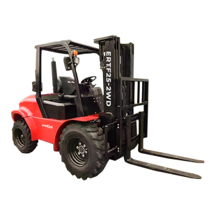 Fabricante Everun suministro ERTF25 2.5ton <span class=keywords><strong>diesel</strong></span> rueda pequeña mini portátil todo terreno Carretilla elevadora - Product Image 3