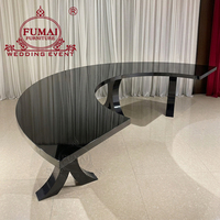 Grande table ronde en acier inoxydable doré pour salle de réception d'hôtel moderne, mariage, événements, fêtes, utilisation en extérieur