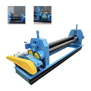 Three Roll Fully Automatic Stainless Steel Aluminum Rollers Bender High Quality Hydraulic <b>Sheet</b> Rolling Machine 20mm Plate Plate - Product Image 3
