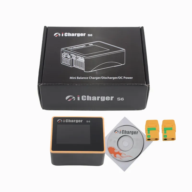 Chargeur de batterie pour modèle de drone RC, iCharger S6, X6, X8, X12, 6S-12S, 800-1100W, écran LCD 40A, Smart Balance, LiPo, LiFe, LiHV