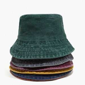 หมวกล้างฝ้าย100% หมวกชาวประมงผ้าเดนิมหมวกกันแดดสามารถพับเก็บได้ใช้ได้ทั้งชายและหญิง - Product Image 1