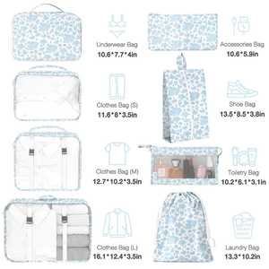 Customized large capacity <b>travel</b> bag storage bag zipper clothing storage <b>travel</b> set - Product Image 2