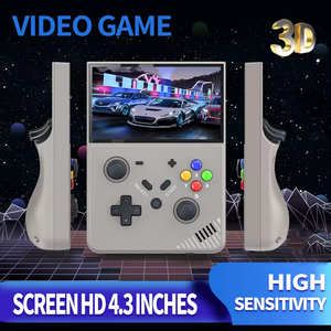 S R43 Pro reproductor de juegos portátil 4G almacenamiento 64GB clásico 20000 juegos Pantalla de 4,3 pulgadas <span class=keywords><strong>Retro</strong></span> M18 consola de videojuegos portátil para PSP - Product Image 4