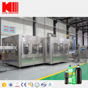 6000BPH Mono-block Carbonated Drink Filling And Capping Machinery For Carbonated Drink Bottle Filling