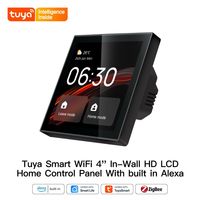 Panneau de commande central multifonctionnel Tuya Smart Home avec écran tactile WiFi Zigbee Bluetooth PST-CCP-TY-EU-LN