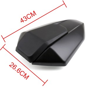 Couverture de carénage de capot Solo de siège <span class=keywords><strong>arrière</strong></span> passager pour YAMAHA MT-07 FZ-07 FZ07 2013-2017 capot de siège noir - Product Image 2
