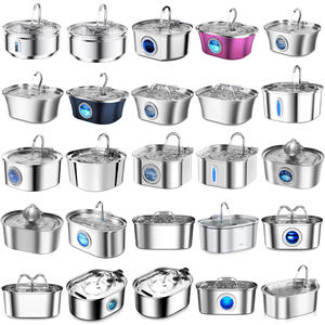 Dispensador de Agua Eléctrico de Acero Inoxidable de 3.2L para Mascotas con Ventana, <span class=keywords><strong>Autofiltrante</strong></span> Inteligente, Fácil de Limpiar, Apto para Lavavajillas, para Perros y Gatos - Product Image 2