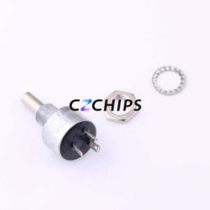 Resistencia Ajustable/Potenciómetro PE30L0FL103KAB, Componente de Orificio Pasante (THT)-3P, D=19.7mm, Resistencia 10kOhm 10% 3W 150ppm/ ℃ - Product Image 2