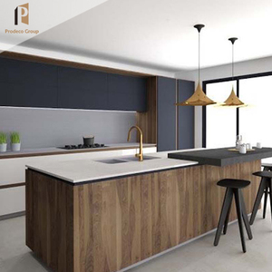 Ensemble de meubles de cuisine modernes populaires <span class=keywords><strong>en</strong></span> Australie avec surface laquée, robinet et panier de tiroir - Product Image 3