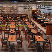 Salle à manger moderne luxueuse et décontractée bar discothèque KTV meubles de restaurant tabouret de table haute Offres Spéciales chaise contreplaqué hôtel extérieur