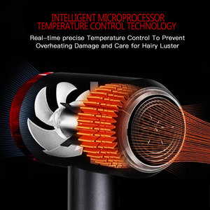 Secador de Pelo de 1800W - 2200W, Secador de Pelo Doméstico para un Secado Rápido, Secador de Pelo con Viento Fuerte - Product Image 3