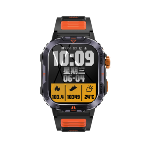 DF HW010 42GB Flash Reproducción de música local a TWS al aire libre 2,0 pulgadas Frecuencia cardíaca IP68 2025 Fitcloudpro Bt Call Smartwatch - Product Image 2