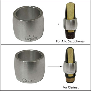 Cañas para Clarinete Alto y Saxofón con Boquilla de Metal, Accesorio Esencial para Instrumentos Musicales - Product Image 3