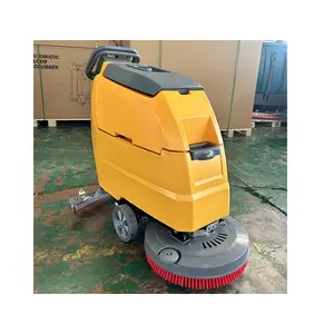 Factory Wholesale 19 Inch Brush Auto Scrubber Floor Cleaning Machine With CE